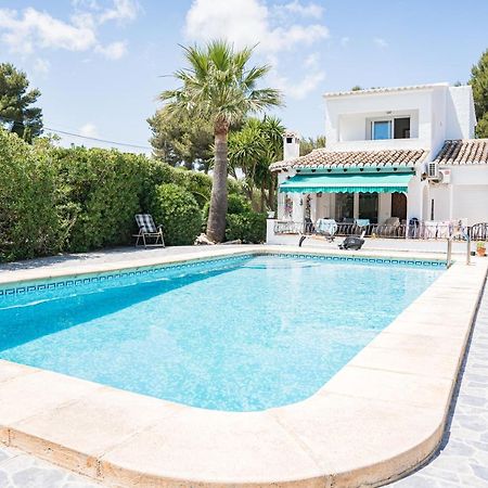 Casa Maria Top Floor Studio Apartment With Swimming Pool Jávea Exteriér fotografie