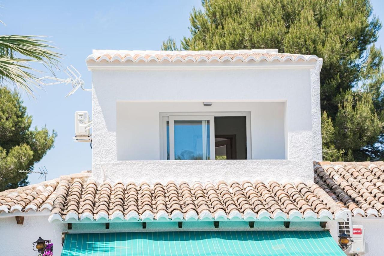 Casa Maria Top Floor Studio Apartment With Swimming Pool Jávea Exteriér fotografie