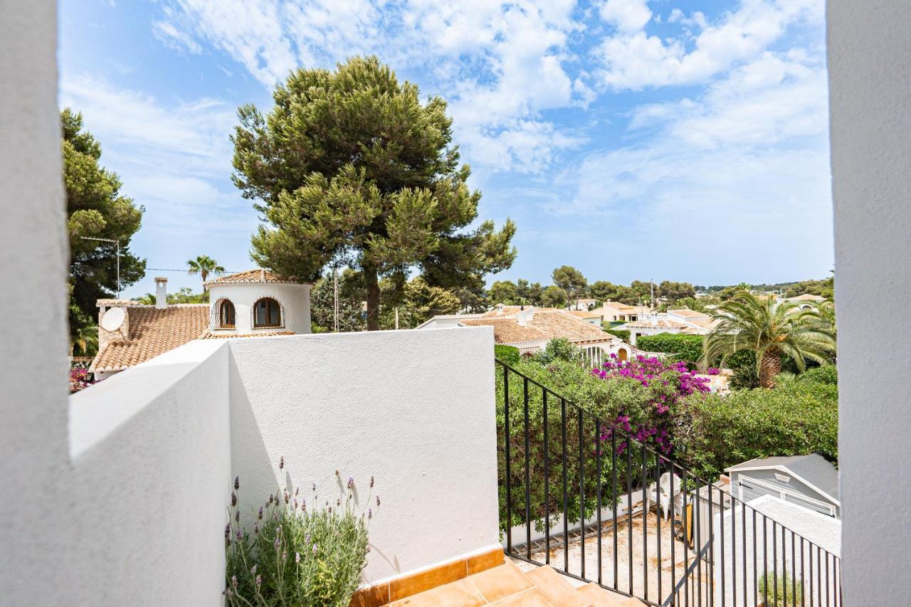Casa Maria Top Floor Studio Apartment With Swimming Pool Jávea Exteriér fotografie