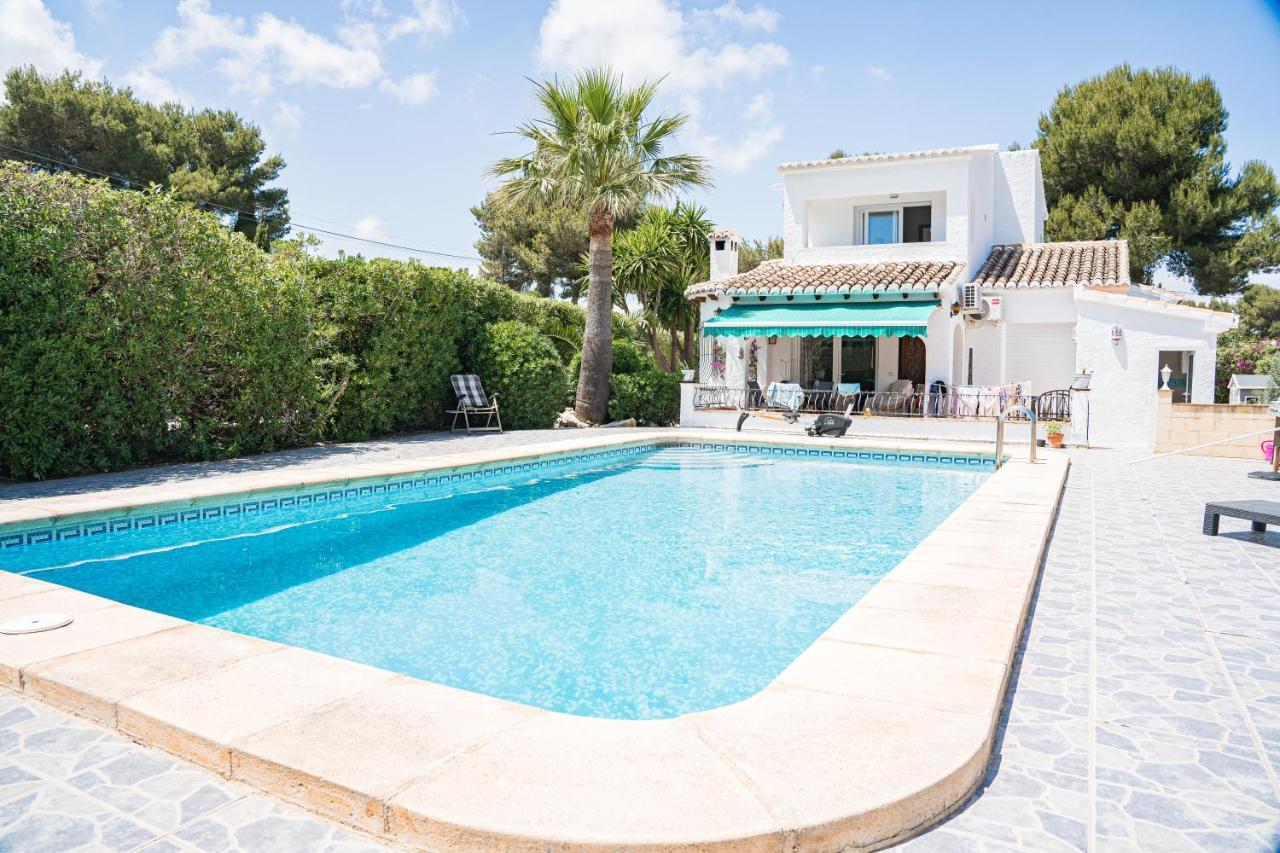 Casa Maria Top Floor Studio Apartment With Swimming Pool Jávea Exteriér fotografie