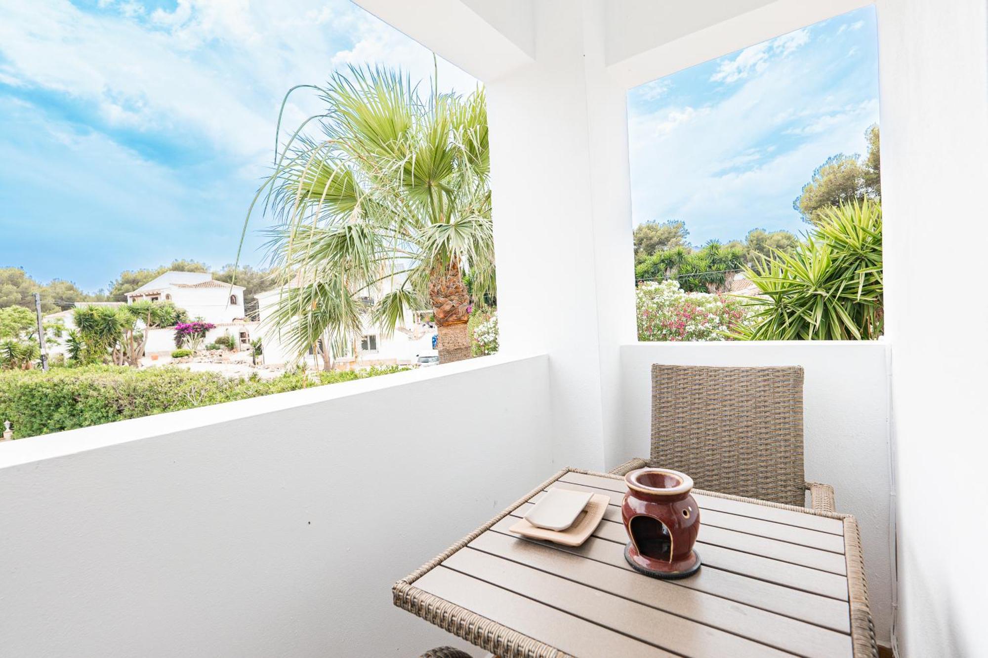 Casa Maria Top Floor Studio Apartment With Swimming Pool Jávea Exteriér fotografie